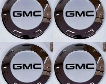 4 PC Wheel Center Cap  Cadillac Escalade GMC Crest 2007-2014