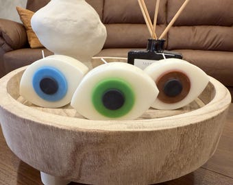 Evil Eye Shaped Candles