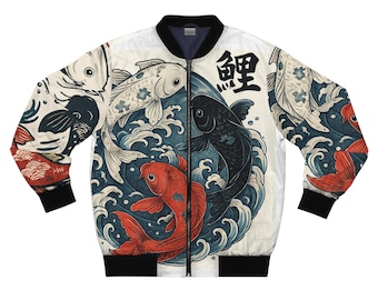 Japans bomberjack met koivisdesign | AOP all-over print