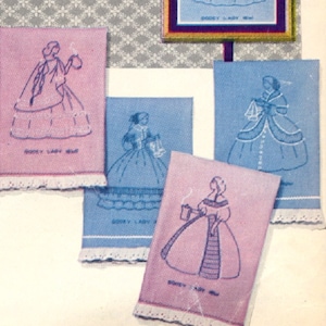 Godey&#39;s Ladies-1860-1861 embroidery pattern Mc1791