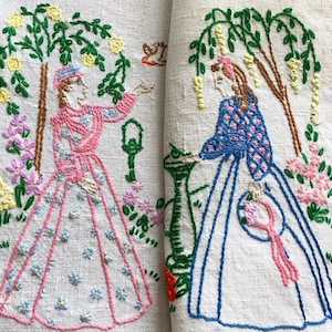 Crinoline Lady Südlicher Belle LITTLE WOMEN Stickerei Tracht New Era 1
