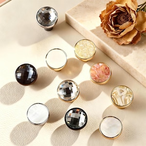 Genuine Leather Knob: Decor Colorful Handles, Dresser Drawer Knobs