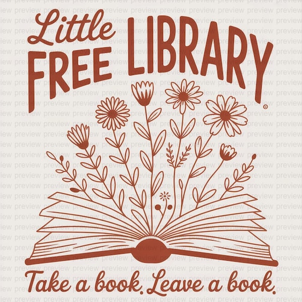 Library Sign - Etsy