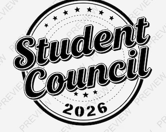 Conseil étudiant 2026 - Affiche du Conseil - Professeur SVG - Lycée - Esprit d'école - T-shirt humoristique - Humour noir et décalé - Citations spirituelles