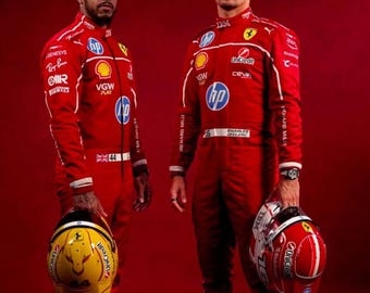 Red Go Kart Racing Suit: Custom Motorsport Jumpsuit, Christmas Gift