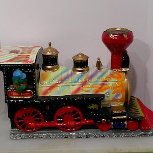 Train Cookie Jar - Etsy