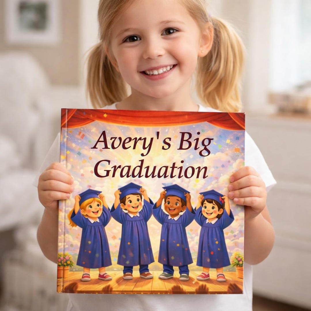 Personalized Graduation Storybook | Custom Kids Name Book (hardcover ...