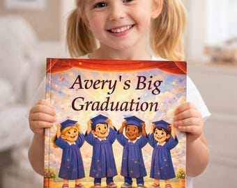 Personalized Graduation Storybook | Custom Kids Name Book (Hardcover/Softcover)