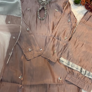 sachin and babi light blue dress Co-ord Sets  Heaven Couture