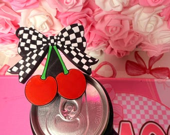 Llavero abrelatas con forma de vaca de las Tierras Altas / Herramienta para abrir refrescos impresa en 3D