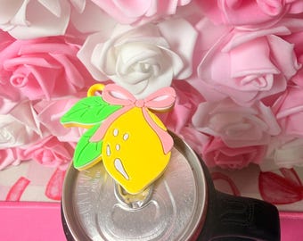 3D Printed Lemon Can Tab Opener Keychain | - Etsy