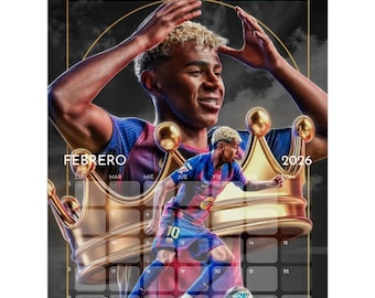 FC Barcelona 2027 Wall Calendar – Camp Nou Decor, Soccer Fan Gift