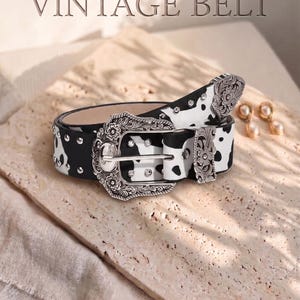 Vintage Croc Belt - Etsy