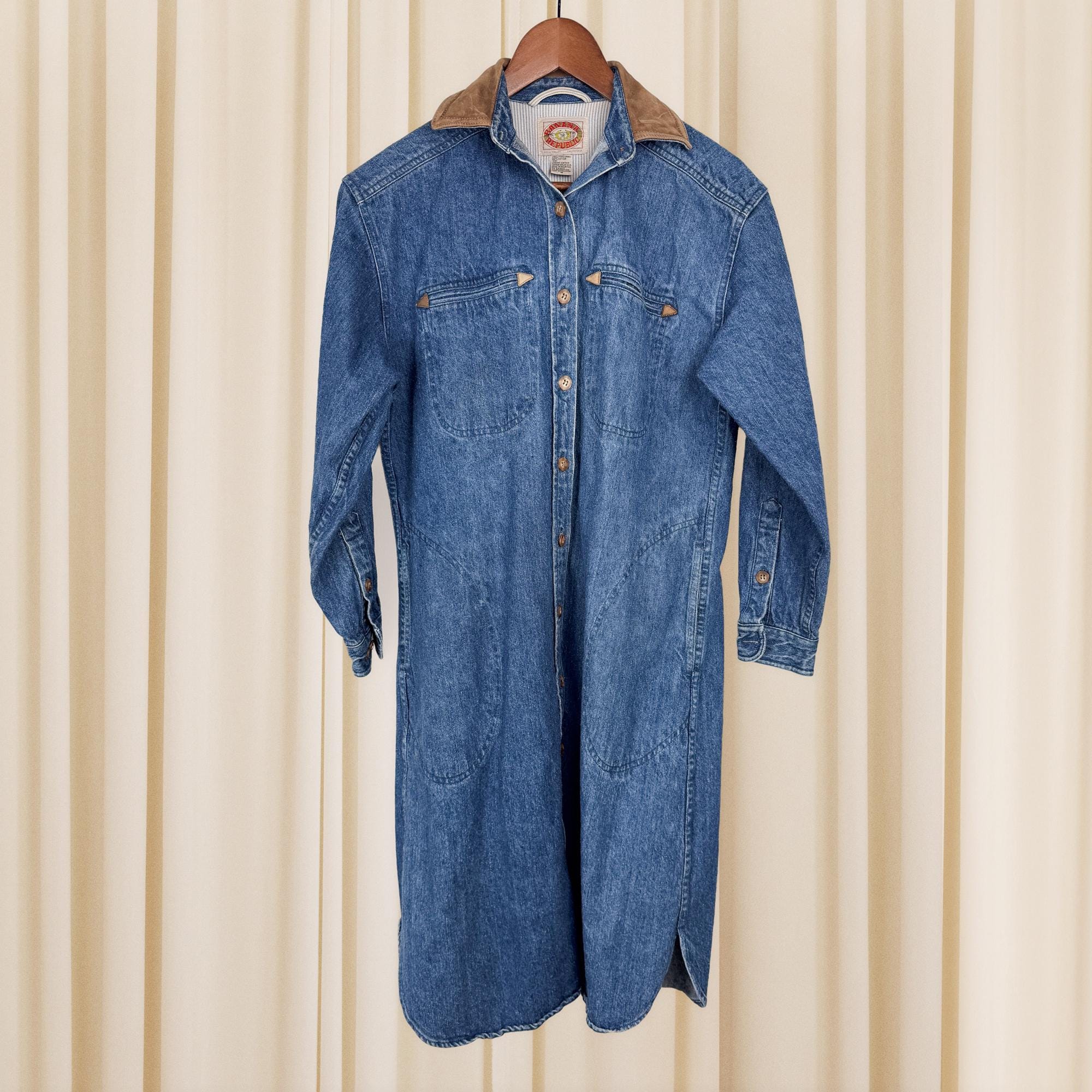Denim Republic Dress - Etsy