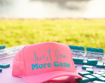 Just One More Game Trucker Hat