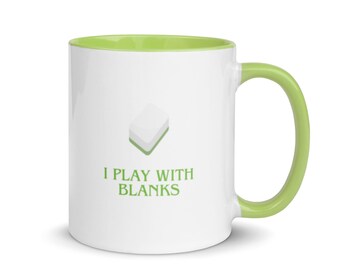 I Play with Blanks Mahjong-mok