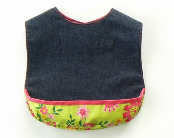 Baby Bib (3 different designs) - pdf sewing pattern -easy to sew