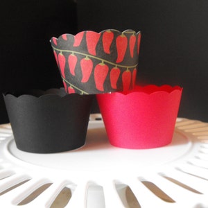 One Hot Momma Cupcake Wrappers