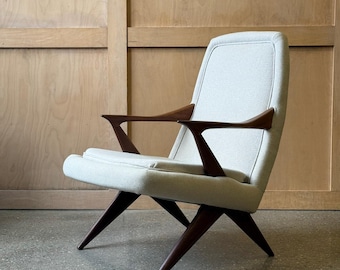 Dänischer Modern Loungesessel