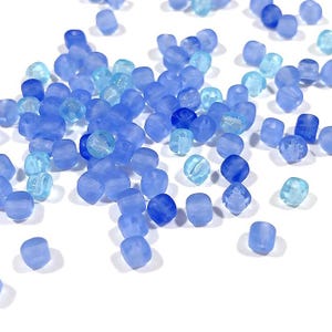 Tiny 3mm Cube Beads, 100pcs Czech beads，Pick  your color Pressed Glass，DIY jewelry making supplies ，mini cube  beads