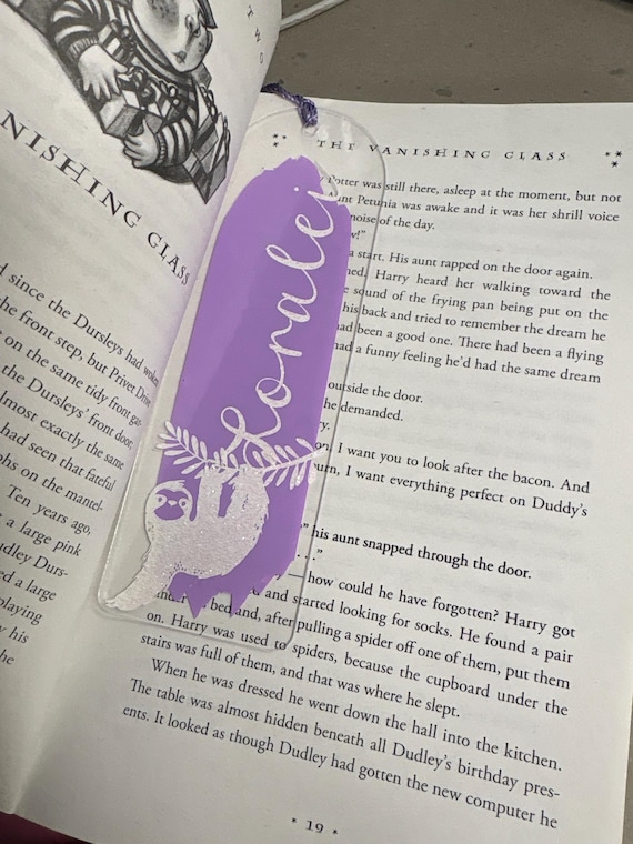 Custom Personalized Animal Bookmark