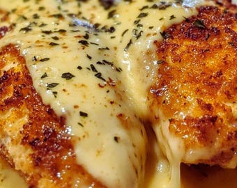 Parmesan Crusted Chicken – Longhorn-Style Copycat Recipe, Easy Homemade Dinner, Printable PDF, Instant Download