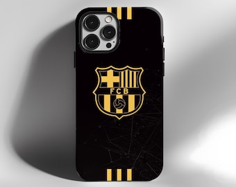 FC Barcelona Phone Case | Barcelona Crest Logo Cover | iPhone 11–17 Pro Max Samsung S25 S26 Ultra | Tough MagSafe Protective Soccer Case