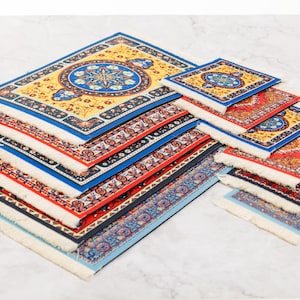Set tapijt tapijt muismat en onderzetter: Perzische stijl voor op kantoor
