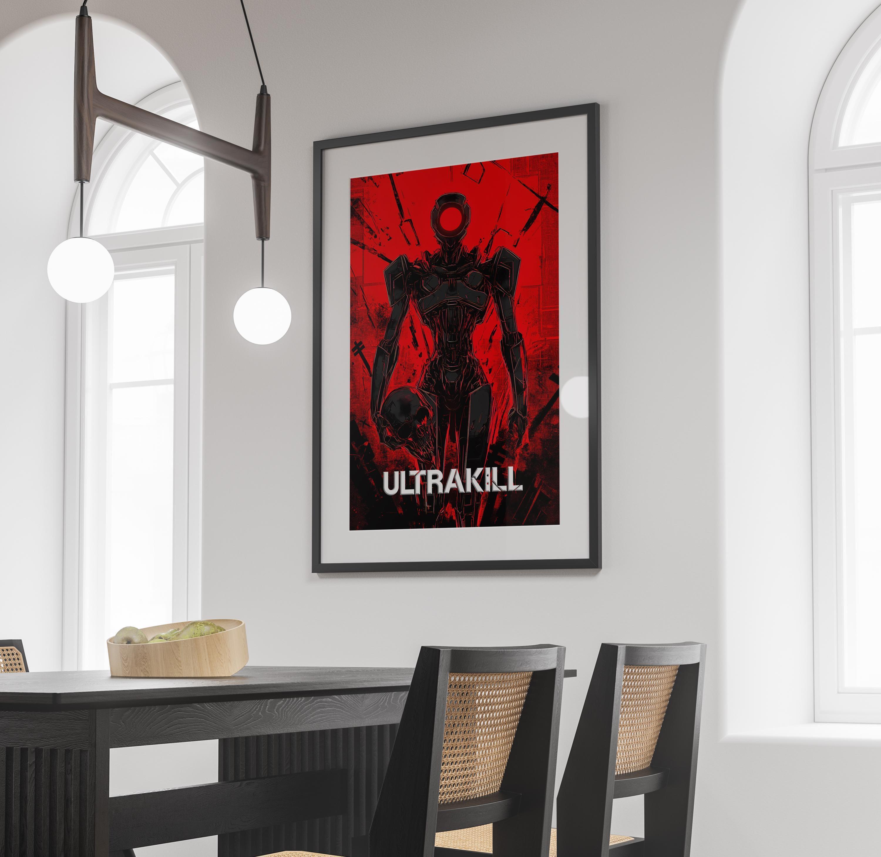 Ultra Kill Color Ultrakill | Ultrakill Poster | Ultrakill Artwork | Gaming Poster | HD ...