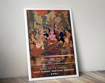 Bring Me the Horizon ポスター It's time to ascend to Youtopia 2024 A.D. [japan] Official Poster