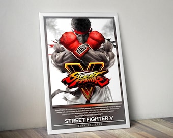 ストリートファイターIII 3rd Strike アーケードビデオゲームポスター