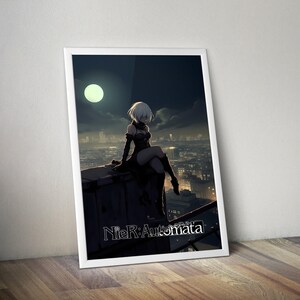 2B / NieR: Automata / Poster di gioco / Colore HD / Poster di gioco / Poster da parete / Poster stampato / Poster di gioco regalo