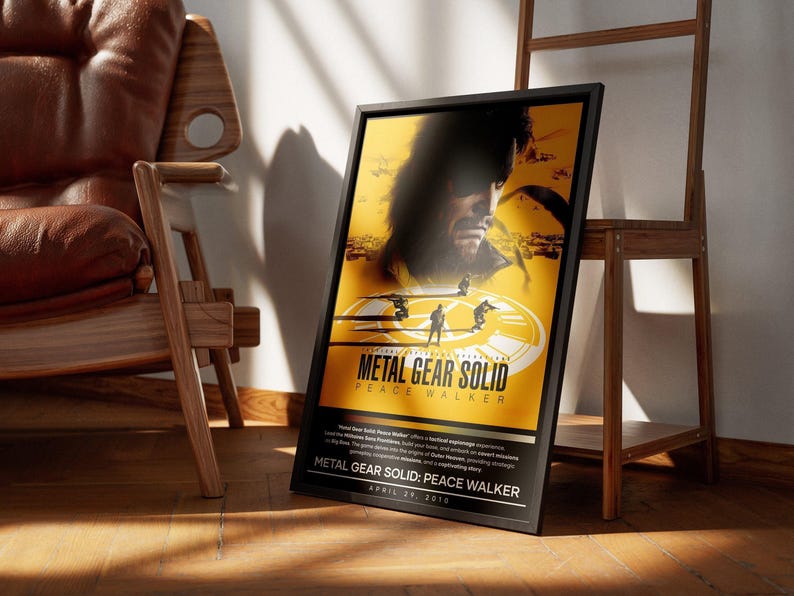Metal Gear Solid: Peace Walker Poster | Metal Gear Solid Prints ...