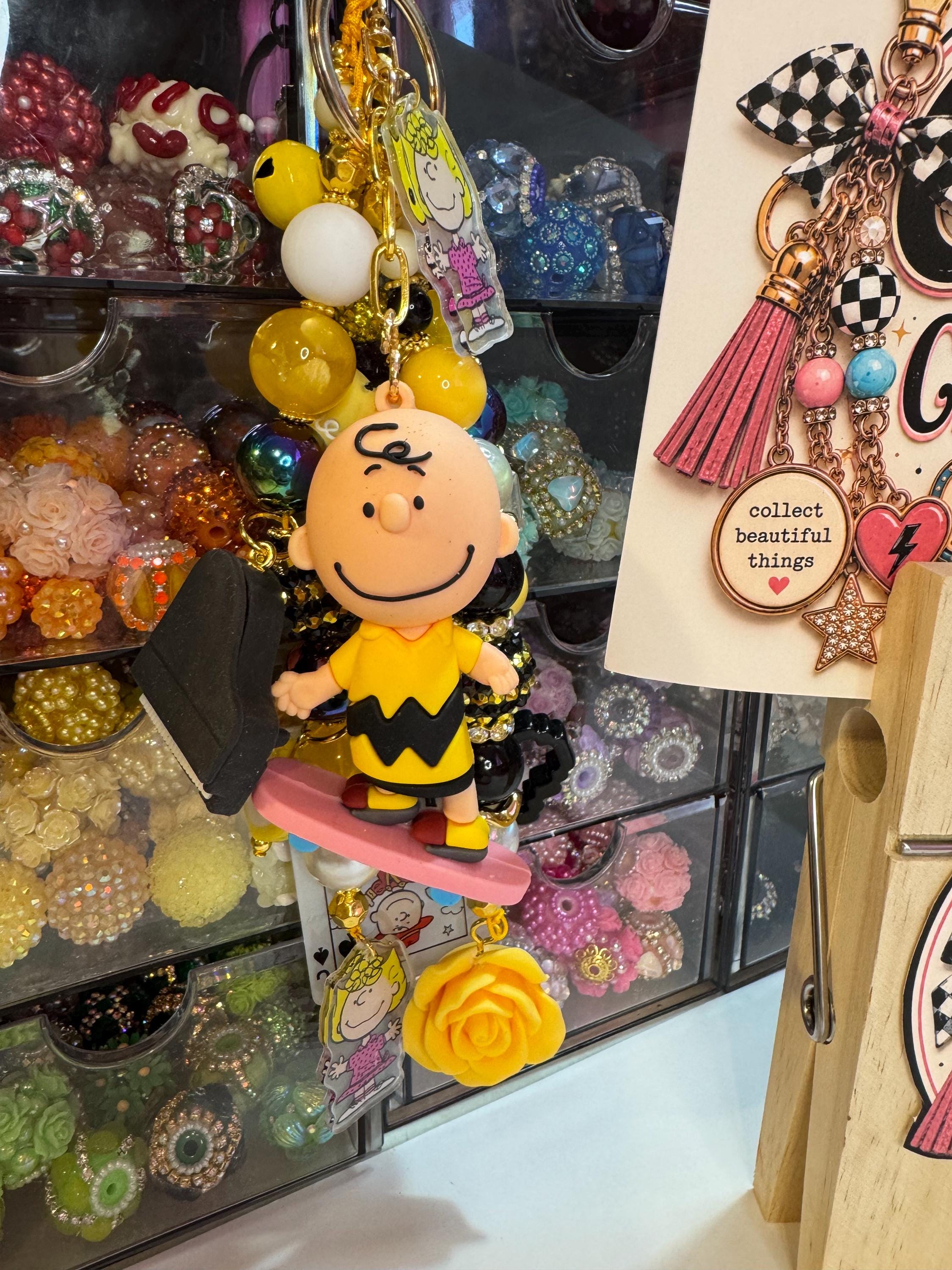 Lucy Peanuts Keychain - Etsy