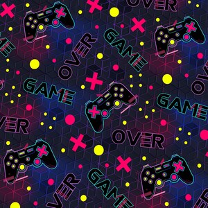 Game Controller Fabric 100% Baumwollgewebe, verkauft durch 1/2 Yard Minimum