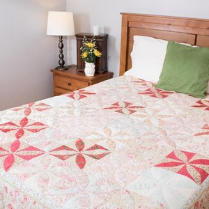 3 Sisters Favorites Quilt Kit by Moda, Botanical Fabric (76x96)