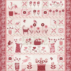 The Flower Farm Kit - Kit3010 - Moda 58&quot; X 68&quot;