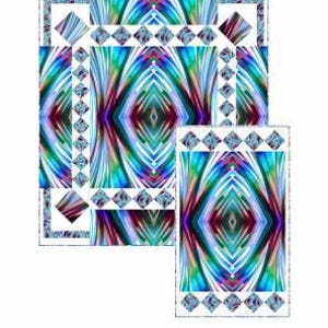 Splintered Prisms- Pattern - Pine Tree Country Quilts - Pt1925