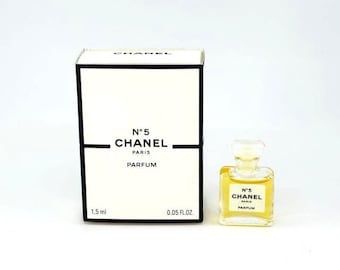 Miniatura de perfume No 5 de CHANEL, perfume 1.5 ml. 0.05 fl.oz.  - vintage 1.921