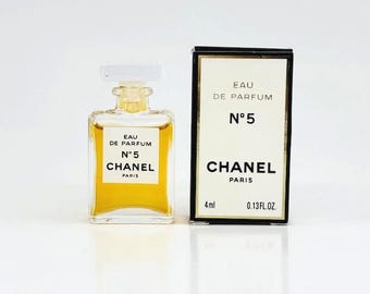 Miniatura de perfume No 5 de CHANEL, perfume 4 ml. 0.13 fl.oz.  - vintage 1.990