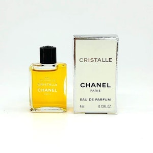 CRISTALLE perfume miniature by CHANEL, eau de parfum 4 ml. 0.13 fl.oz.  - vintage 1993