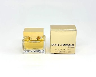 THE ONE Dolce Gabbana perfume miniature, eau de parfum 5 ml. 0.16 fl.oz.  - vintage 2006
