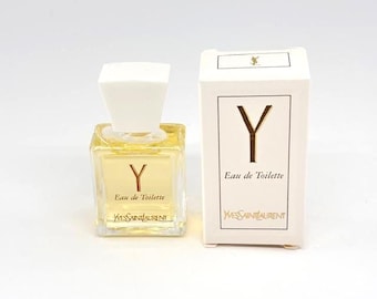 YSL perfume miniature eau de toilette 7.5 ml. 0.26 fl.oz.  - vintage 1993-1999