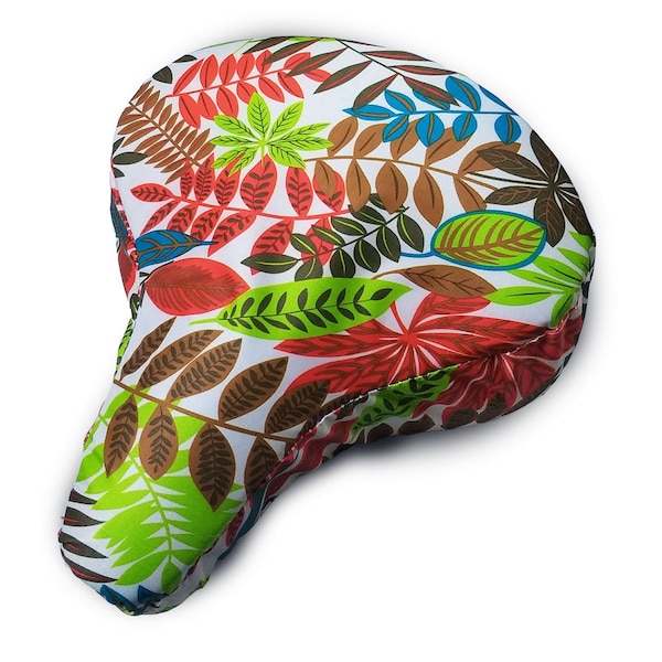 Wild Tropical Cushioned Padded Waterproof Adjustable Fun Bike Bicycle Seat Cover