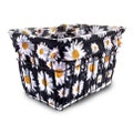 Cruiser Candy Cute Stylish Bicycle Basket Liner & Tote in One, Bike Basket Liner, Yoga, Gym, Beach Bag Market Bag, Bike Bag Basket Cover!