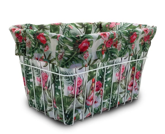 Cruiser Candy Cute Stylish Bicycle Basket Liner Tote in One Bike Basket Liner Yoga Gym Beach Bag Market Bag Bike Bag Basket Cover Etsy UK