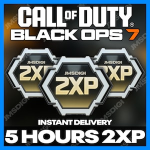 Call of Duty Black Ops 7 (BO7) – 5 Hours Double XP 2XP | Fast Delivery | Worldwide