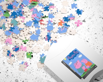 Rompecabezas de Peppa Pig de 252 piezas / Rompecabezas para niños