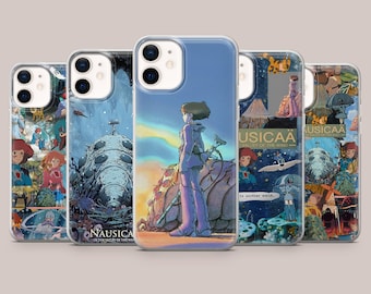 Nausicaa Phone Case Fantasy Wind Cover for iPhone 17Pro, 16, 15, 14, 13, 12, 11, Samsung S26, S25, S24, S23Fe, A16, A56, Pixel 10, 9Pro, 8A