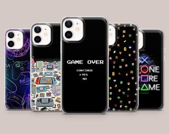 Gaming Phone Case Video Game Cover for iPhone 17Pro, 17, 16, 15, 14, 13, 12, 11, Samsung S26, S25, S24, S23, A16, A56, Pixel 10Pro, 9Pro, 8A